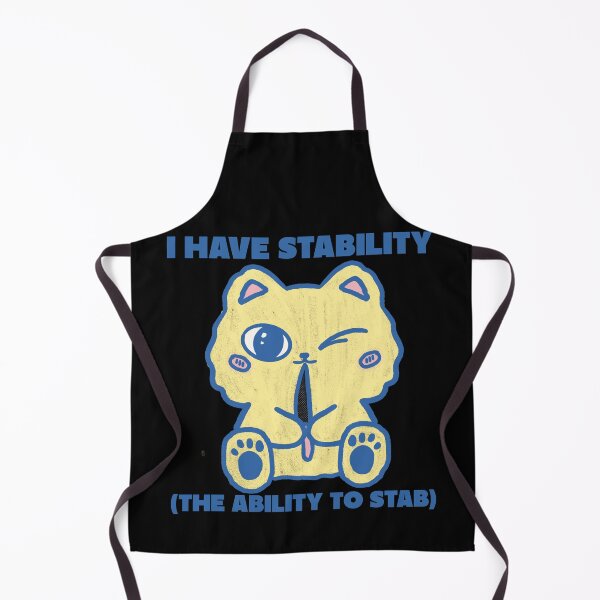 Item preview, I have stability the ability to stab, funny sarcastic kawaii designed and sold by wittyprinttop.