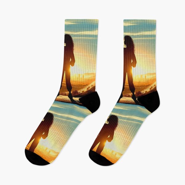 Item preview, Couple at Sunrise - Malcolm and Mariana designed and sold by AmberRoseWrites.