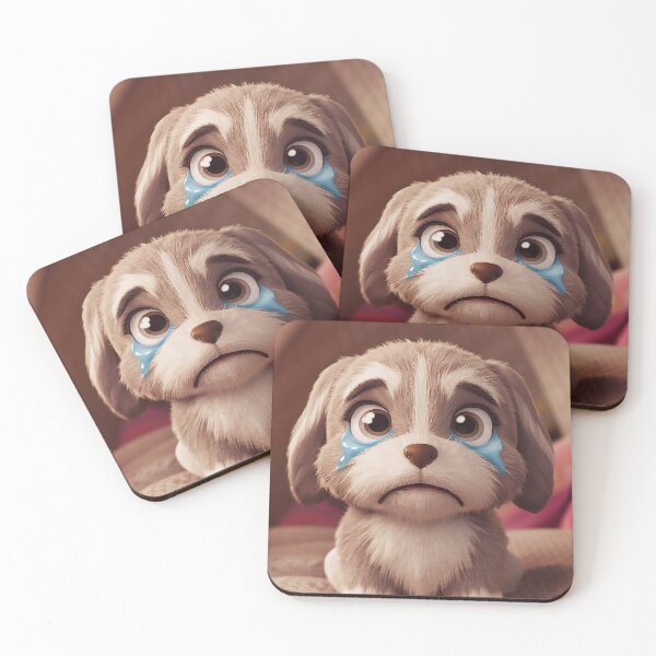 Item preview, Crying puppy designed and sold by M-Y-A-R-T-.