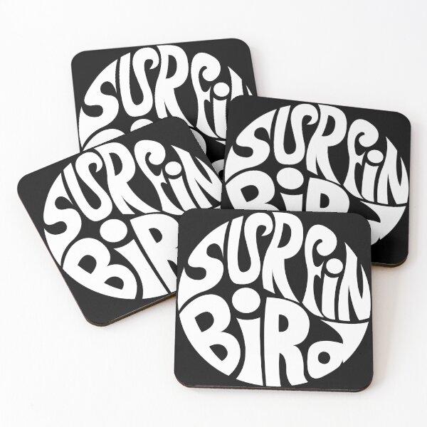 Item preview, Surfin' Bird - WHITE designed and sold by DarkSunglasses.