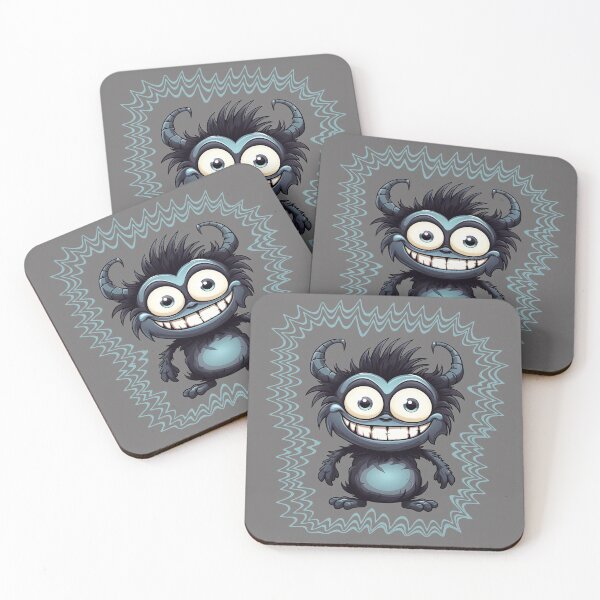 Item preview, Cute smiling black monster designed and sold by AllYouNeed777.