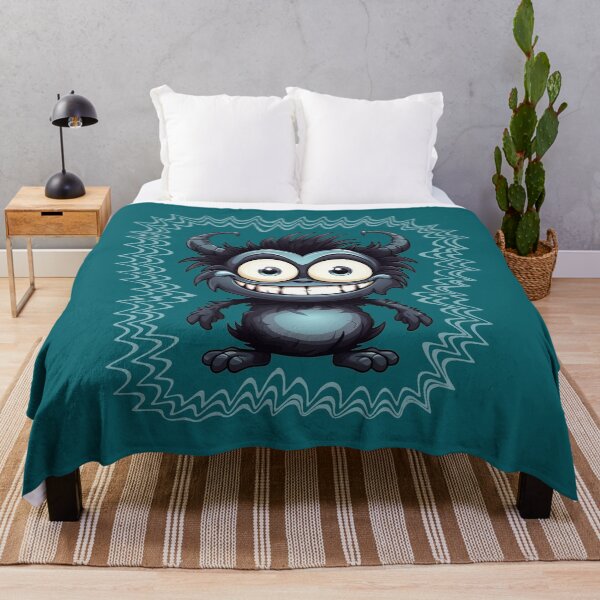 Item preview, Cute smiling black monster designed and sold by AllYouNeed777.