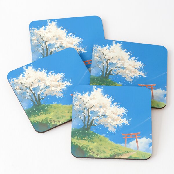 Item preview, Cherry Blossom Tree And Torii Gate designed and sold by sakurashorty.