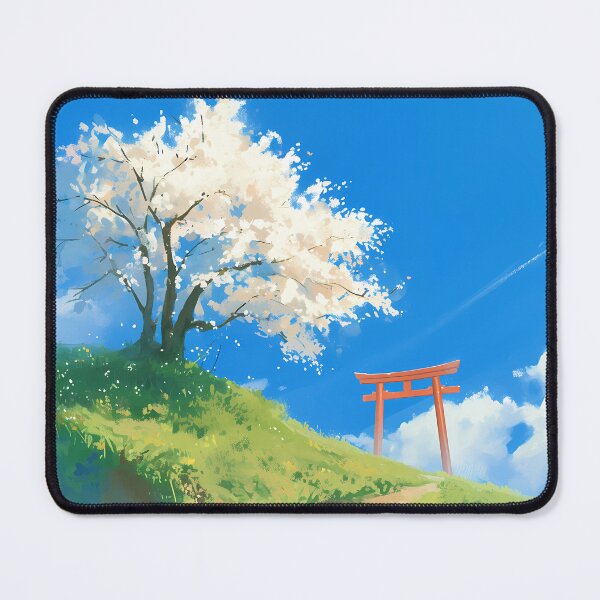 Item preview, Cherry Blossom Tree And Torii Gate designed and sold by sakurashorty.