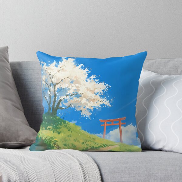Item preview, Cherry Blossom Tree And Torii Gate designed and sold by sakurashorty.