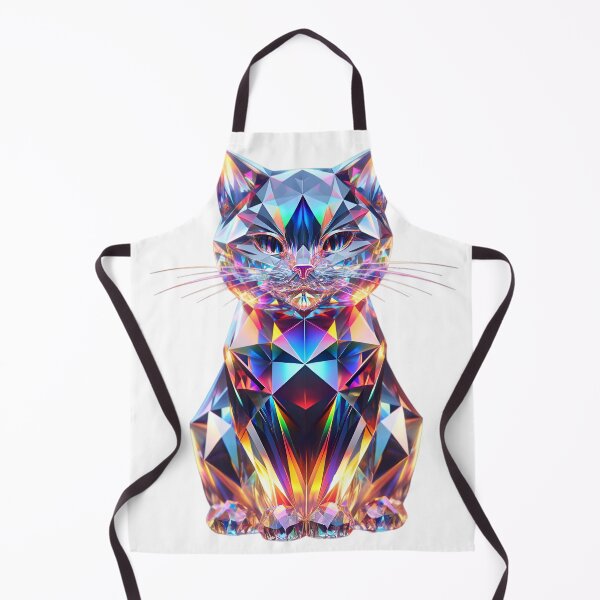 Item preview, Kaleidoscopic Gaze: The Crystal Feline designed and sold by mahajone.