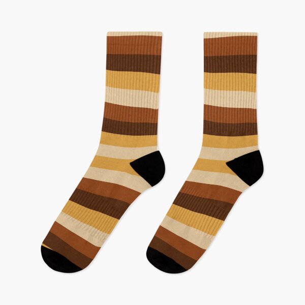 Item preview, Yellow, brown & Burnt Orange Stripes designed and sold by ZedColors.