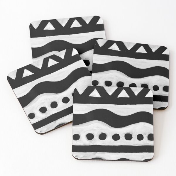 Item preview, Aztec Black and White designed and sold by Emma Marie Blacker.