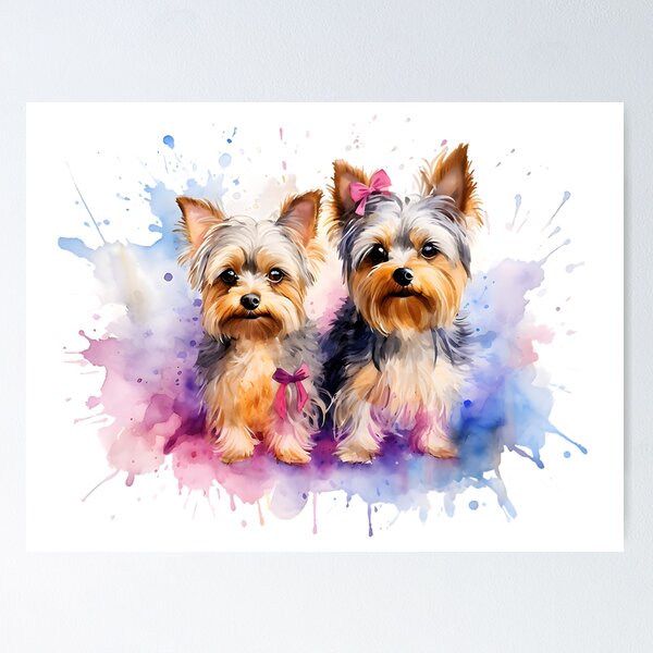 Item preview, Yorkshire Terrier Dog designed and sold by Animalia Artistry.