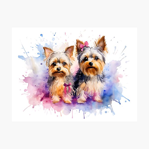 Item preview, Yorkshire Terrier Dog designed and sold by Animalia Artistry.