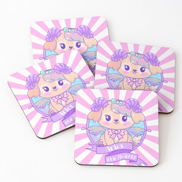 Item preview, Kawaii Cute Aries Star Sign Zodiac designed and sold by BoredPixels.