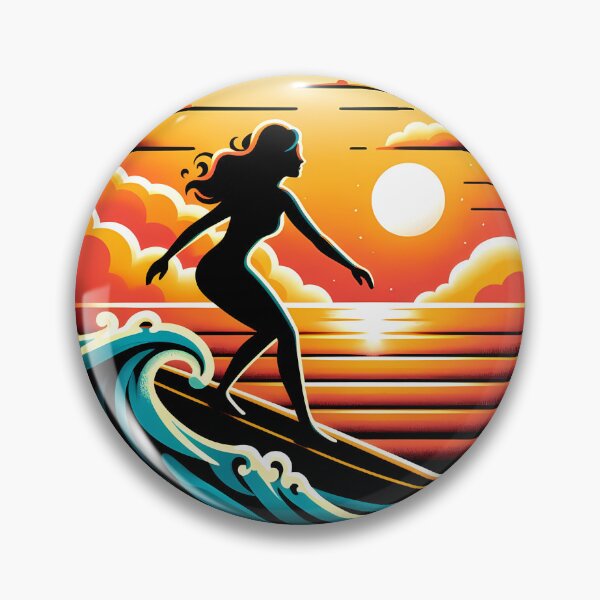 Item preview, Surfer Girl sunset designed and sold by XprD.