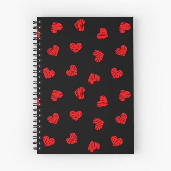 Item preview, Red Hearts Pattern designed and sold by Motogetsu.