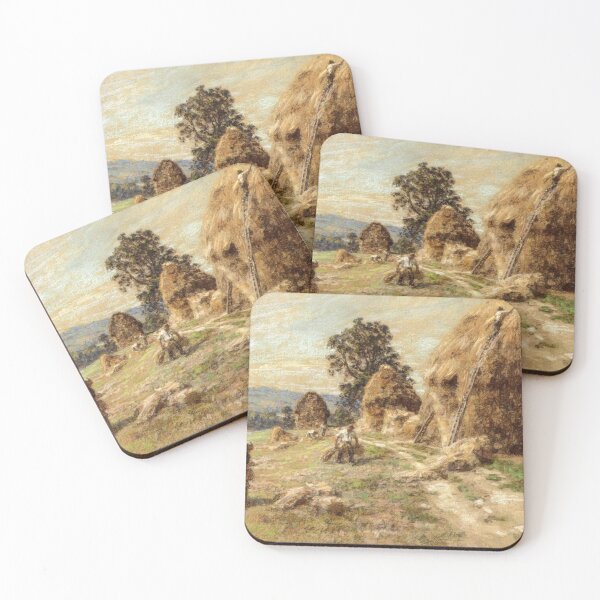 Item preview, The village haystacks designed and sold by NewArtCR2024.