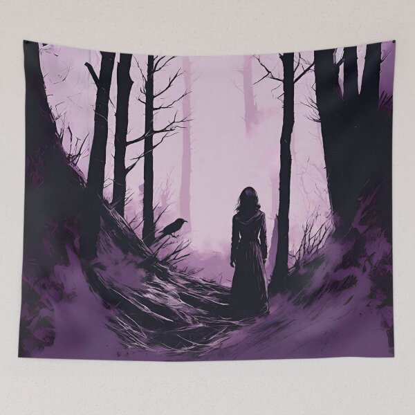 Item preview, Raven Girl designed and sold by letsgetinspired.