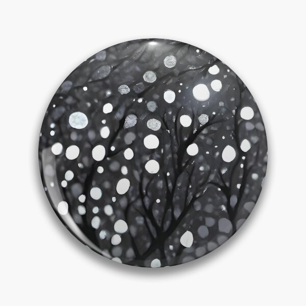 Item preview, Printed image of sparkling magical trees - Snowfall in Forest designed and sold by JaReVa.