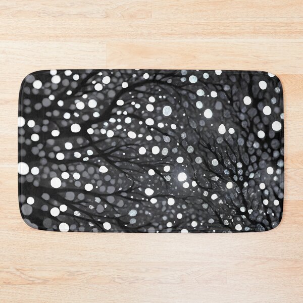 Item preview, Printed image of sparkling magical trees - Snowfall in Forest designed and sold by JaReVa.