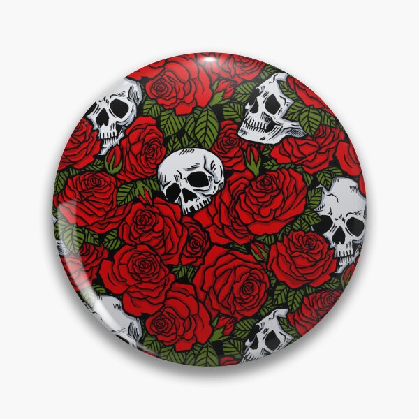 Item preview, Calaveras y Rosas- Rojo designed and sold by Studio-Ithelda.