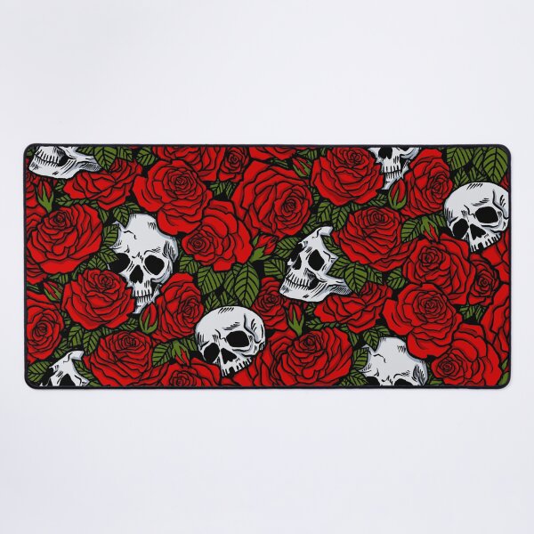 Item preview, Skulls and Roses- Red designed and sold by Studio-Ithelda.
