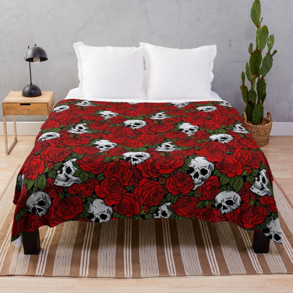 Item preview, Skulls and Roses- Red designed and sold by Studio-Ithelda.