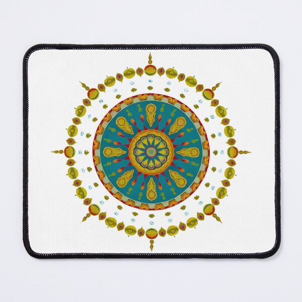 Item preview, Wheel of Dharma designed and sold by Angry Swan Designs.