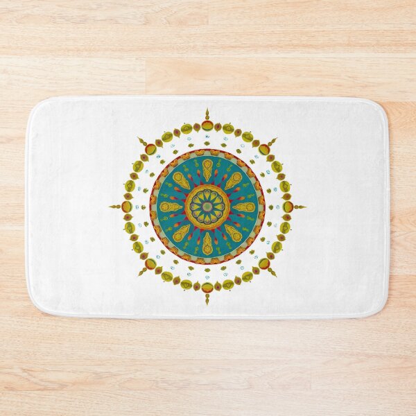 Item preview, Wheel of Dharma designed and sold by Angry Swan Designs.