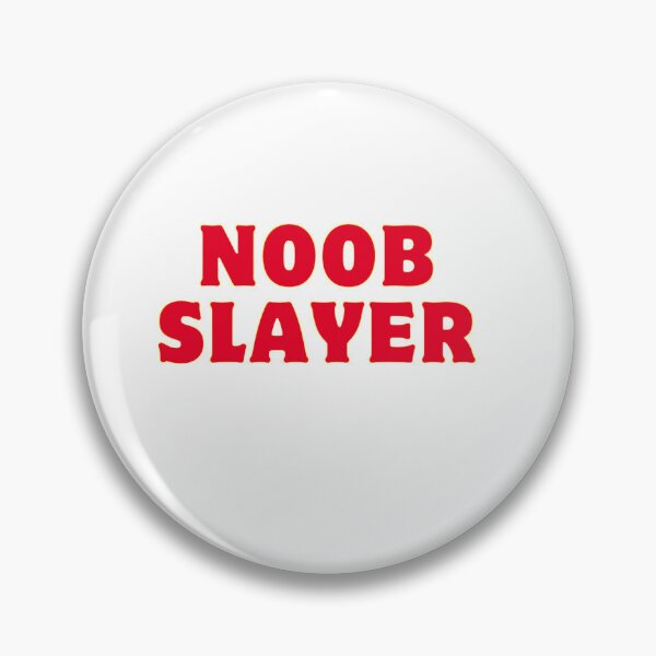 Item preview, RED NOOB SLAYER designed and sold by AmazingBackDrop.