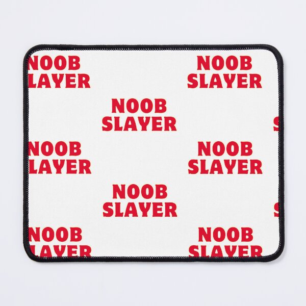 Item preview, RED NOOB SLAYER designed and sold by AmazingBackDrop.