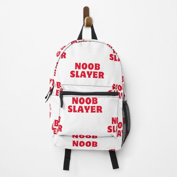 Item preview, RED NOOB SLAYER designed and sold by AmazingBackDrop.