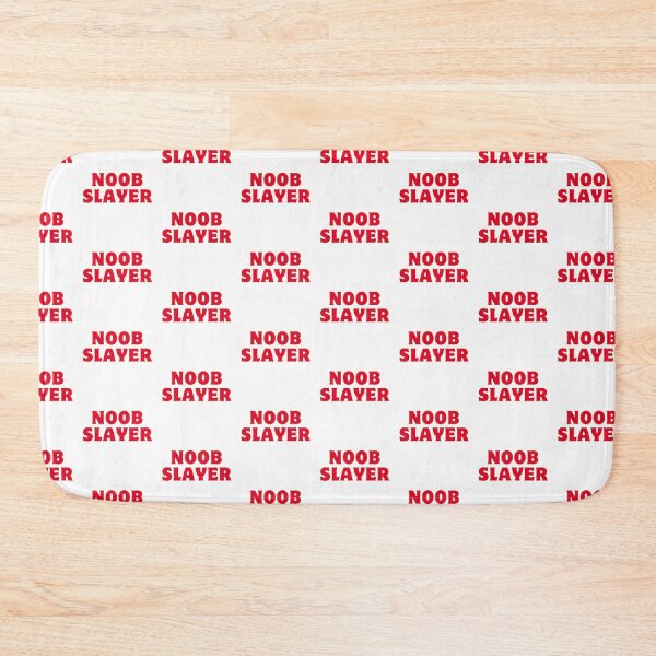 Item preview, RED NOOB SLAYER designed and sold by AmazingBackDrop.