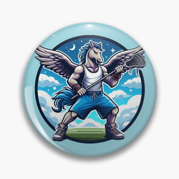 Item preview, Lacrosse Pegasus  designed and sold by SportsMomsRock.