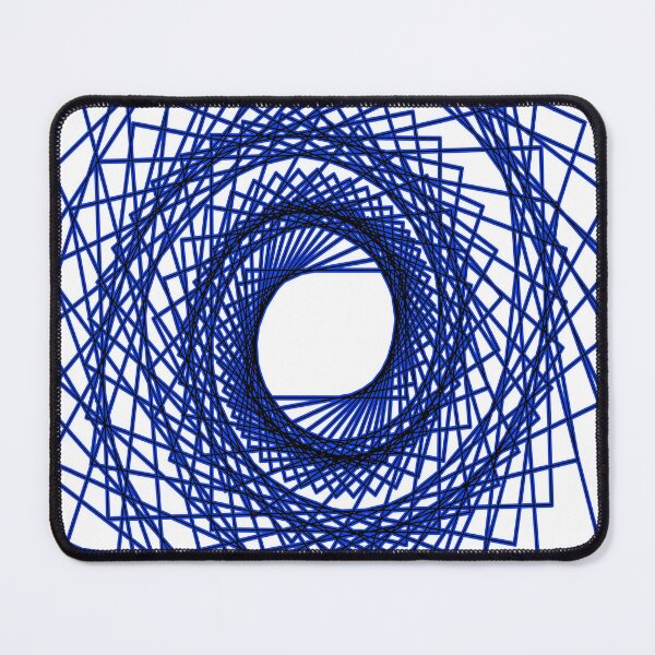 Item preview, Abstract geometric pattern - blue. designed and sold by K.S ART.