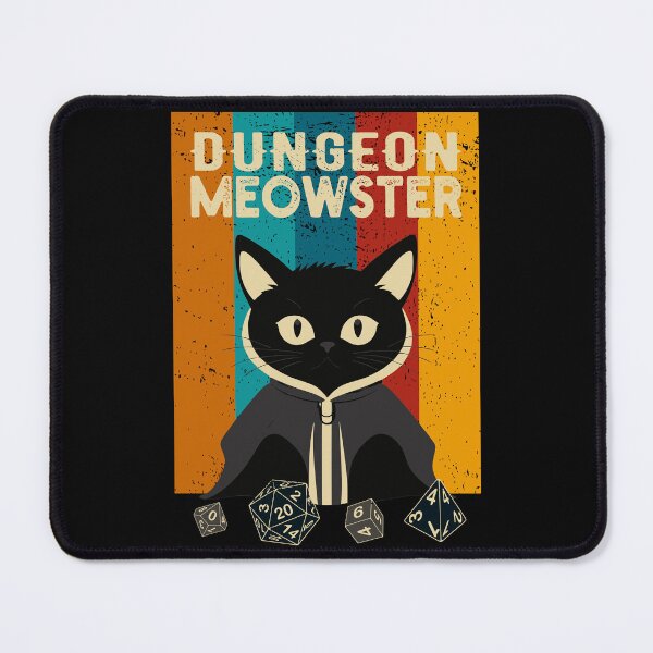 Item preview, Dungeon Meowster, retro, vintage designed and sold by KaiLabsArt.