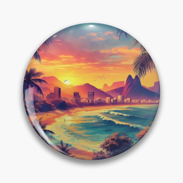 Item preview, Brazilian Tropical Sunset designed and sold by Israelbeck7.