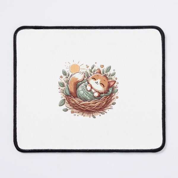 Item preview, A kitten sleeping under the covers. designed and sold by liugr-dl.