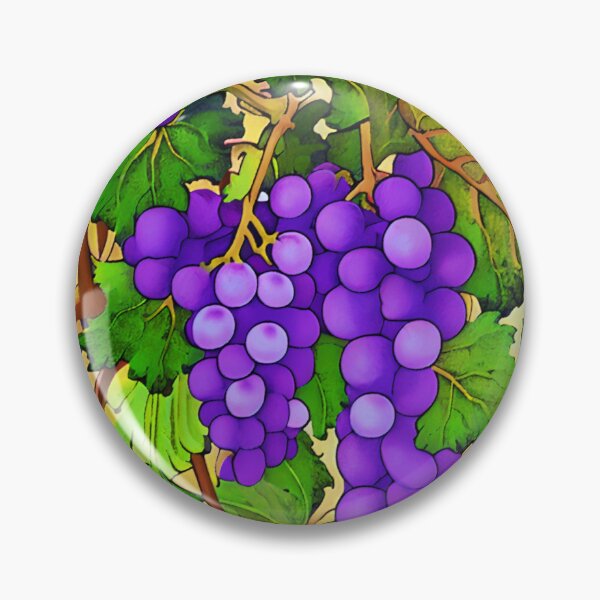 Item preview, Purple Grapes on the Grapevine designed and sold by Marymarice.