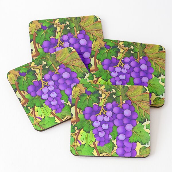Item preview, Purple Grapes on the Grapevine designed and sold by Marymarice.
