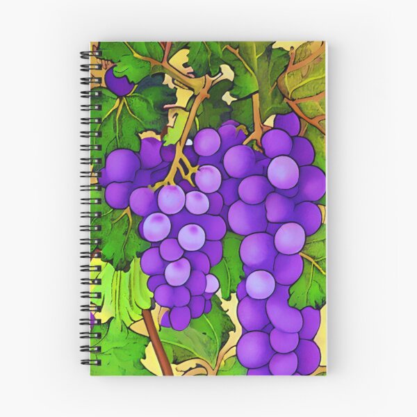 Item preview, Purple Grapes on the Grapevine designed and sold by Marymarice.
