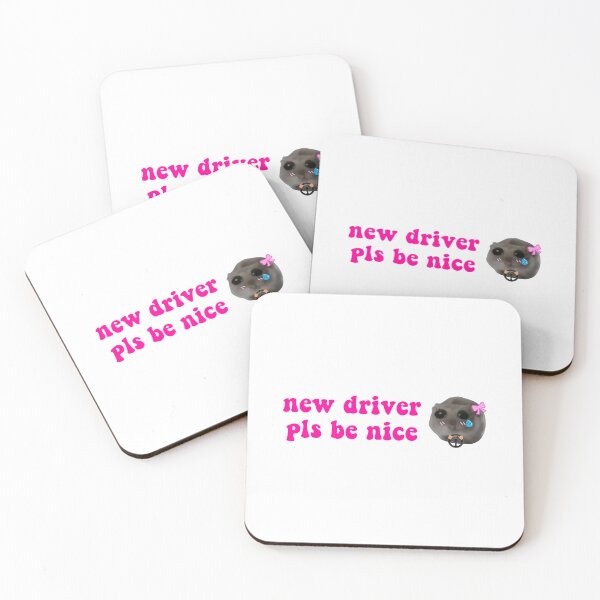 Item preview, Sad Hamster New Driver Pls Be Nice  designed and sold by funkyst.
