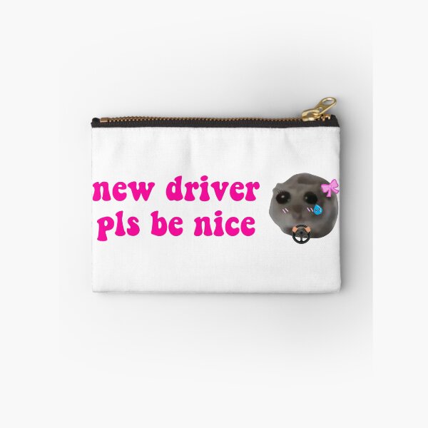 Item preview, Sad Hamster New Driver Pls Be Nice  designed and sold by funkyst.