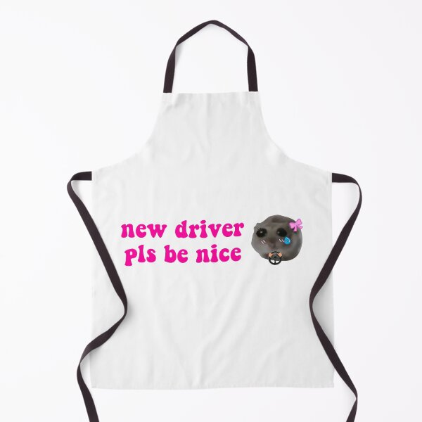 Item preview, Sad Hamster New Driver Pls Be Nice designed and sold by funkyst.