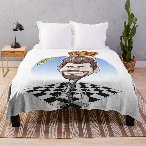 Item preview, Caricatura Magnus Carlsen by Squiz caricaturista designed and sold by Squiz Art.
