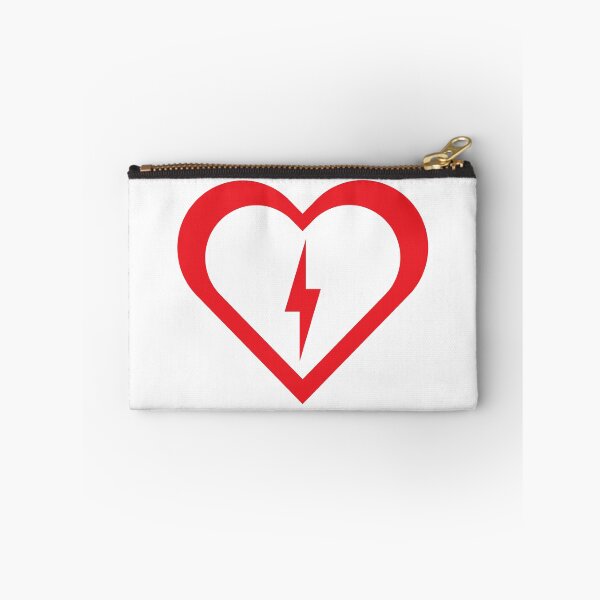 Item preview, Illustration of heart with lightning in the center designed and sold by DEIVINM.