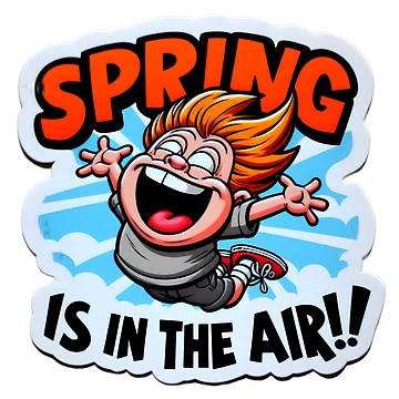 Artwork thumbnail, Spring Jump! by AI-Only Creations