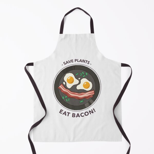 Item preview, Save Plants Eat Bacon Funny Anti Vegan designed and sold by Abhishek18.