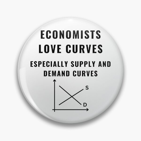 Item preview, Economists Love Curves - Quirky Economics Design - Perfect Gift for Economists & Finance Students! Explore Your Favorites! designed and sold by EconDaily.