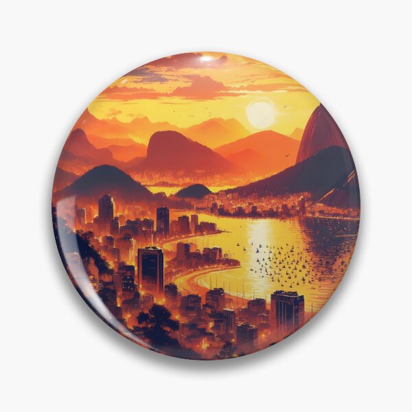 Item preview, Rio de Janeiro Tropical Sunset designed and sold by Israelbeck7.