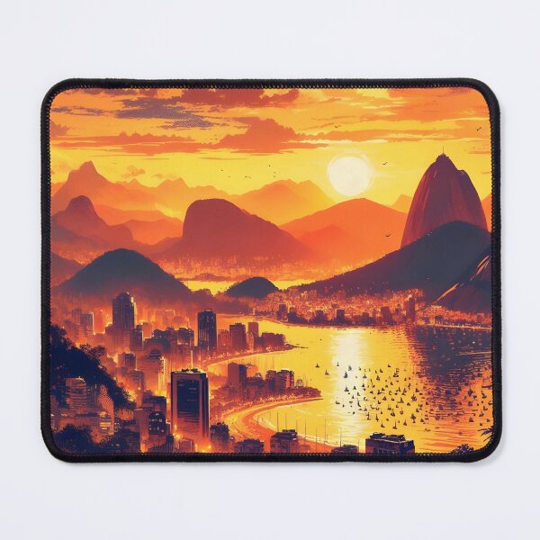 Item preview, Rio de Janeiro Tropical Sunset designed and sold by Israelbeck7.
