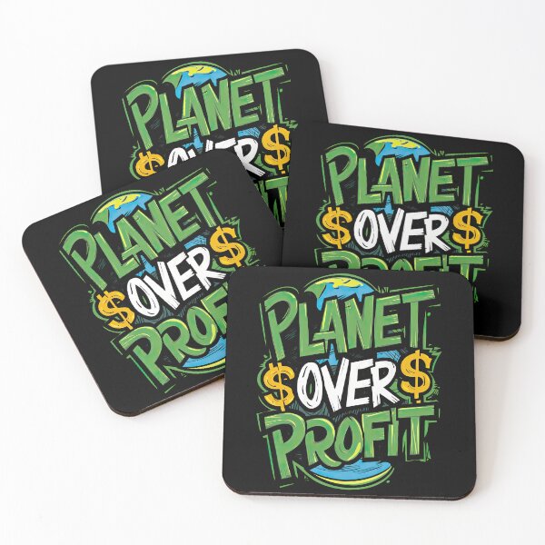 Item preview, Planet Over Profit T-Shirt Environmental Tee designed and sold by MAPDDesigns.