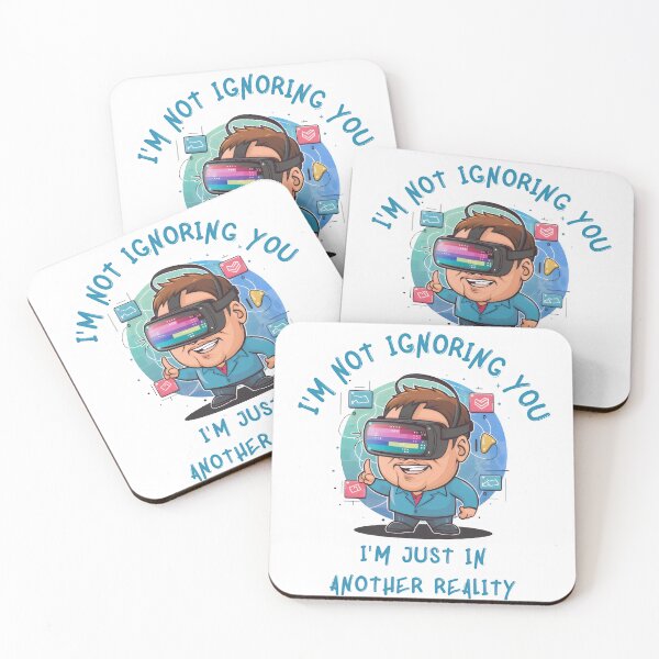 Item preview, VR Headset I'm Not Ignoring You Funny Quote For Gamers designed and sold by HobbiesPrints.